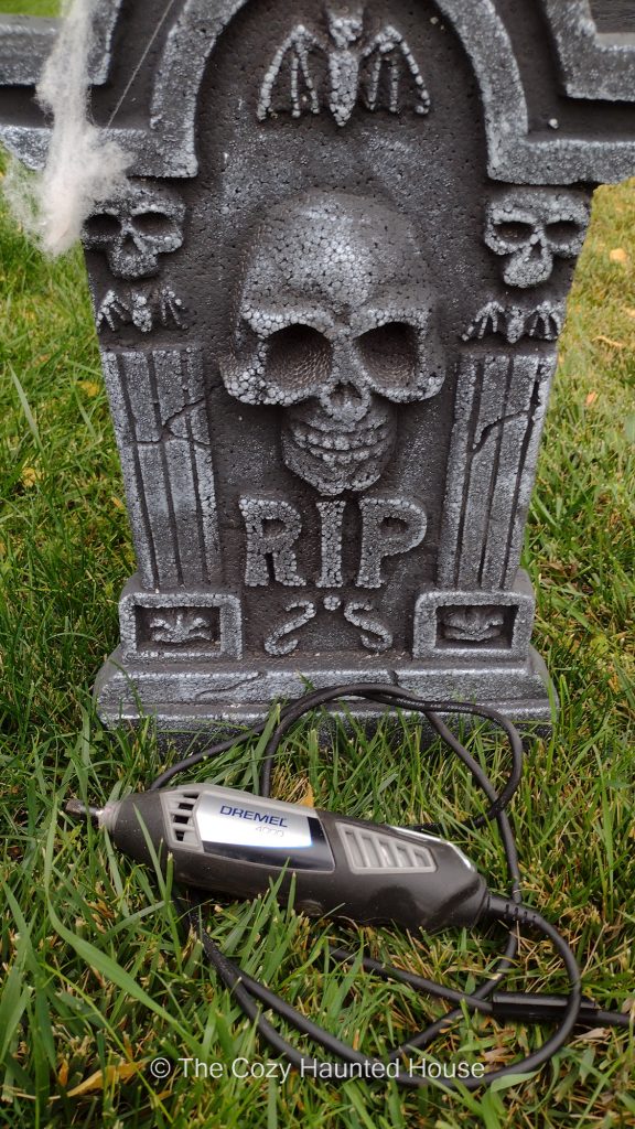 rip graveyard tombstone dremel